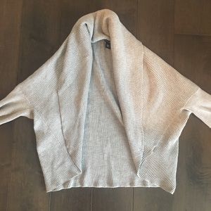 Banana republic grey cardigan/shrug size small